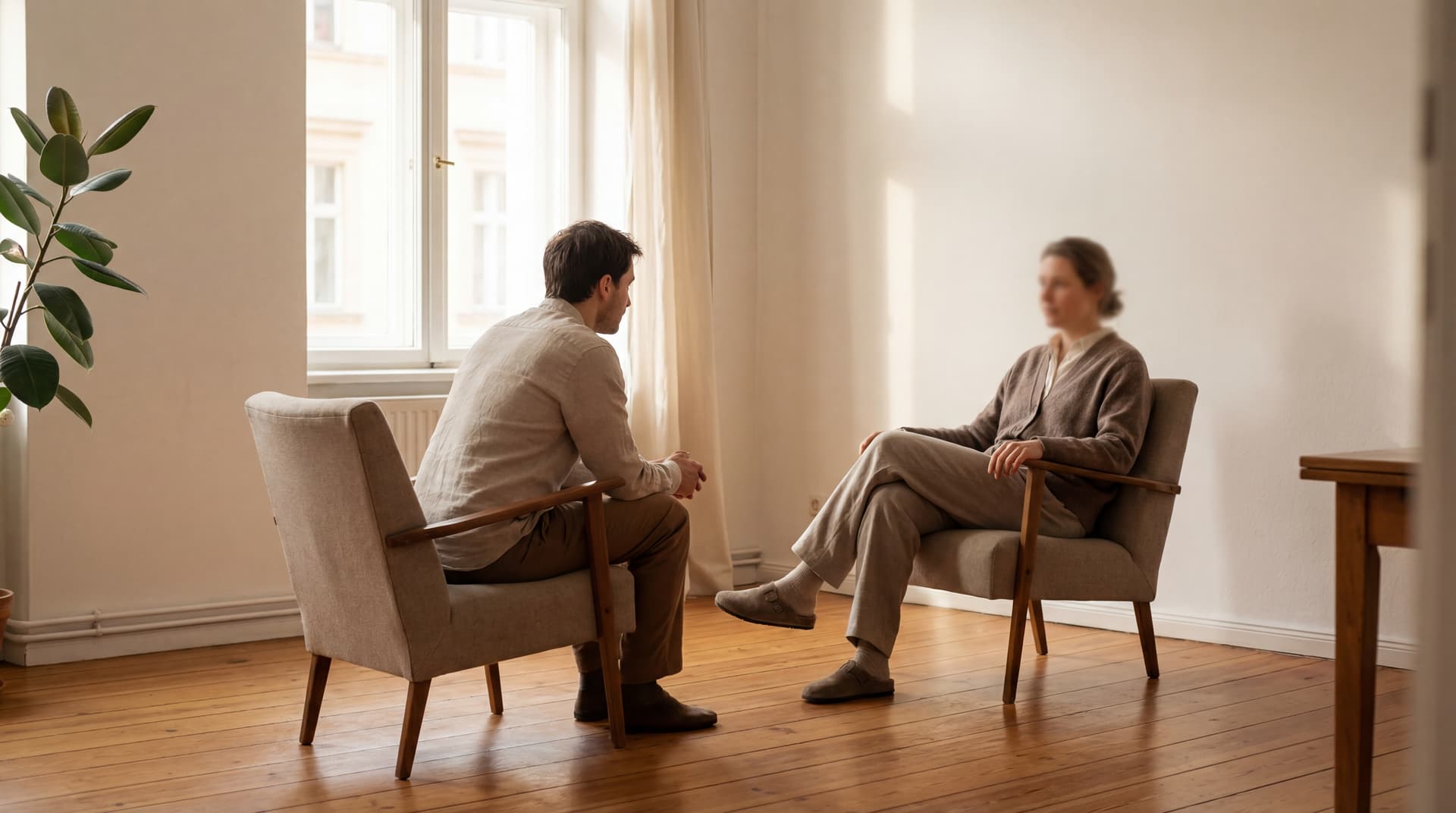 Freudiger Moment in der Natur