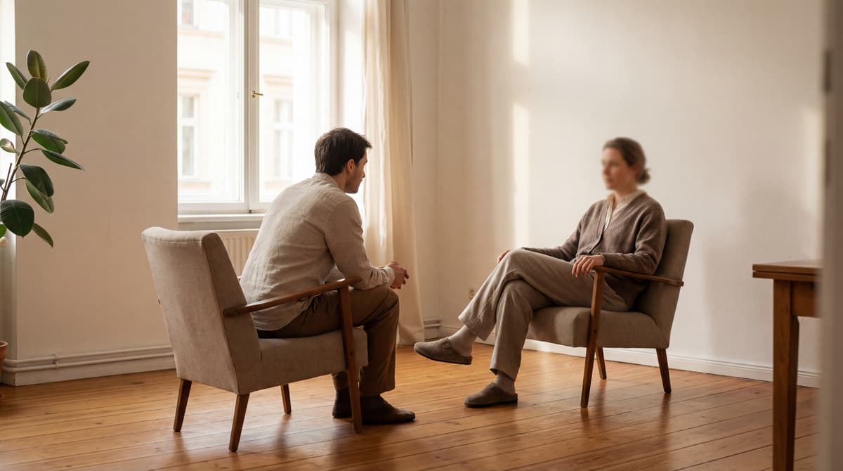 Freudiger Moment in der Natur